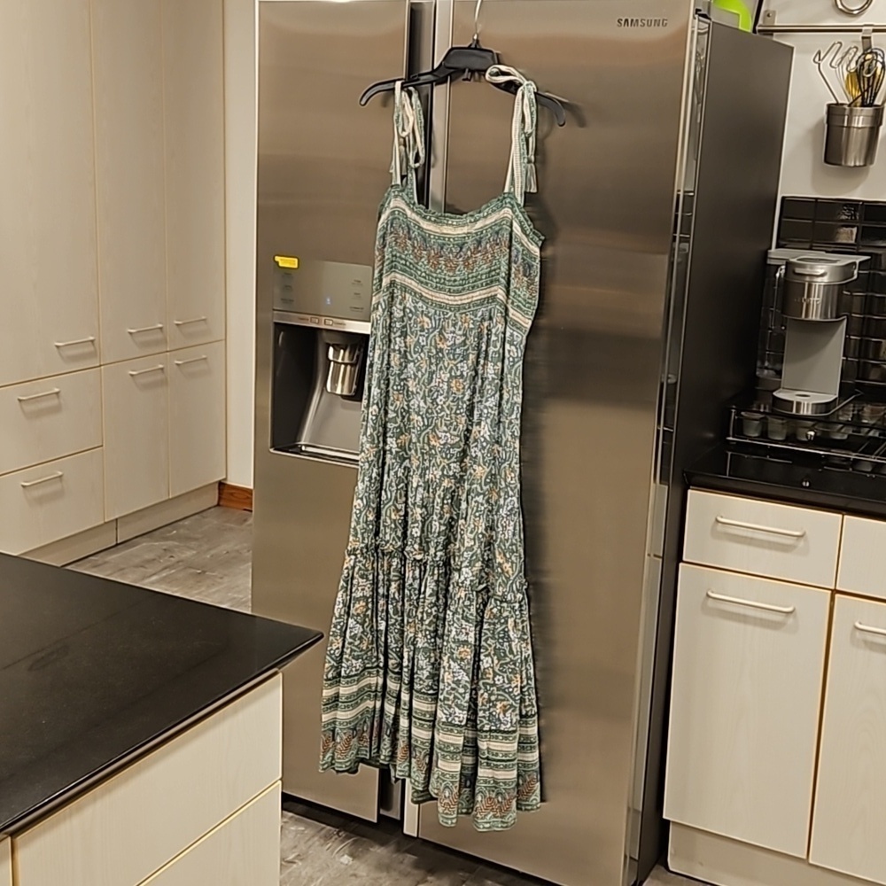 💕VERONICA BEARD💕 Benita Dress ~ Dark Seafoam XL NWT - Picture 10 of 16